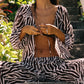 The Caribe Longsleeve Tie Top