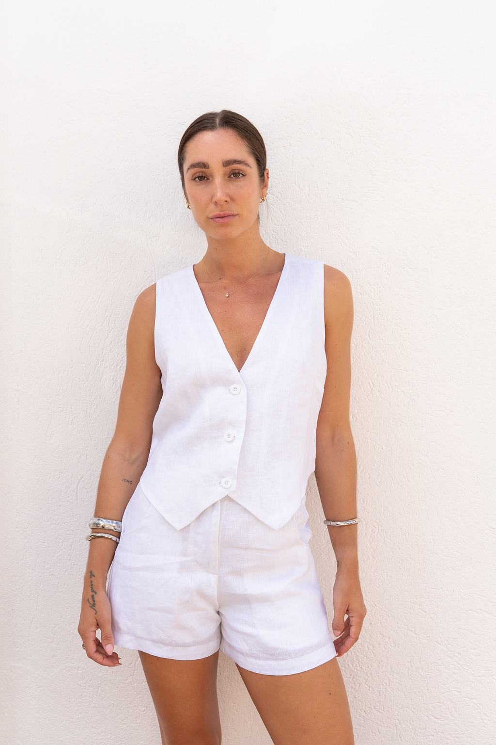 The St Barth Linen Vest